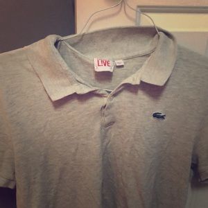 Lacoste collard shirt